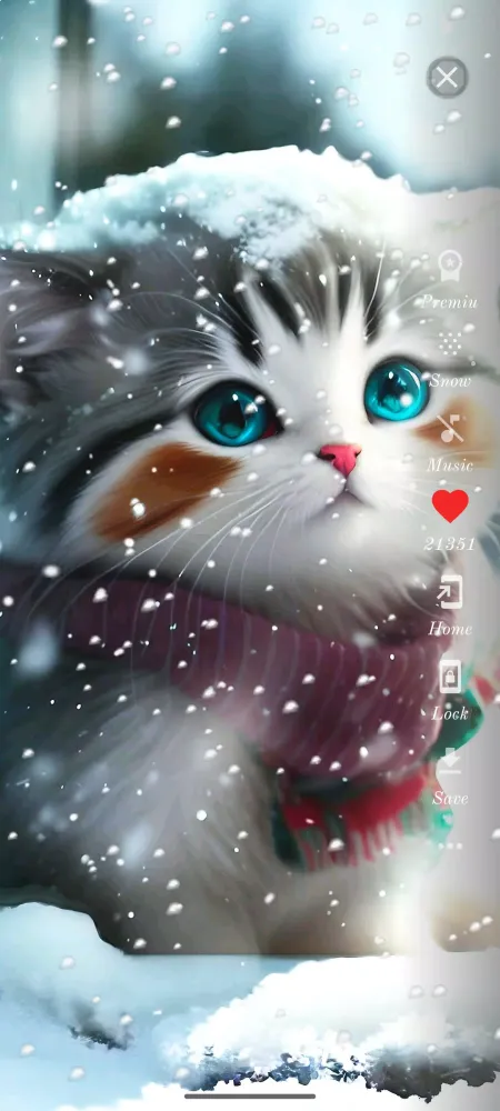 Ảnh chụp màn hình của Cute Cat Wallpaper HD