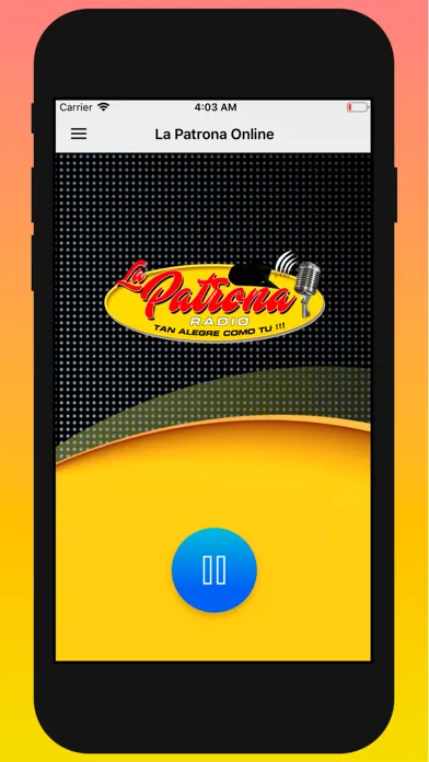 La Patrona Radio Screenshots