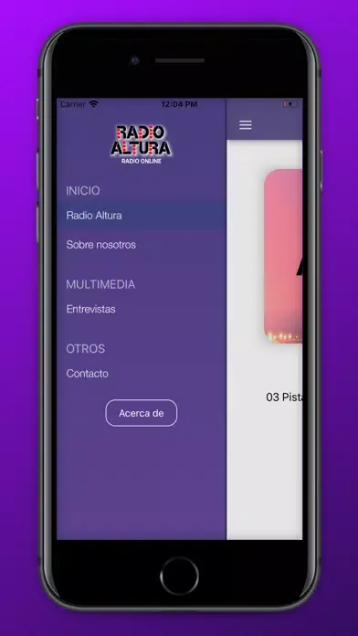 Capturas de pantalla de Radio Altura Bolivia