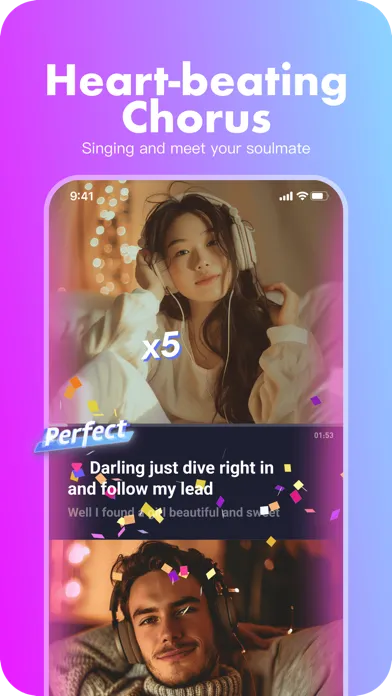 Captures d'écran de Yaha - Chat&Meet real friends
