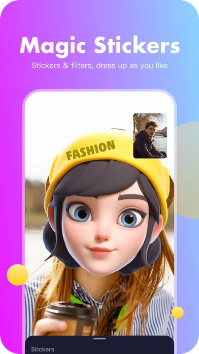 Captures d'écran de Yaha - Chat&Meet real friends