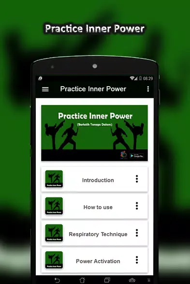 Practice Inner Power Screenshots