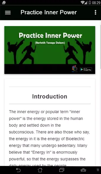 Practice Inner Power Screenshots