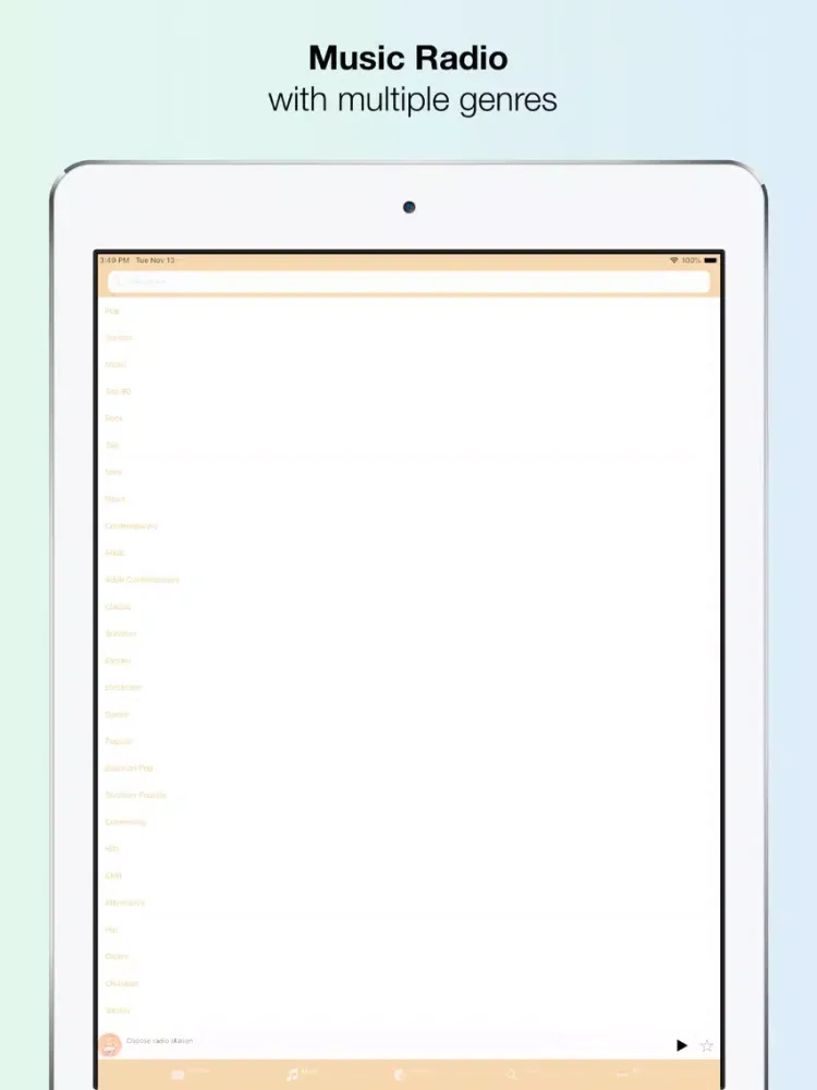 Simple Radio - Online FM iPad  Screenshots