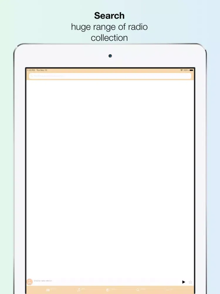 Simple Radio - Online FM iPad  Screenshots