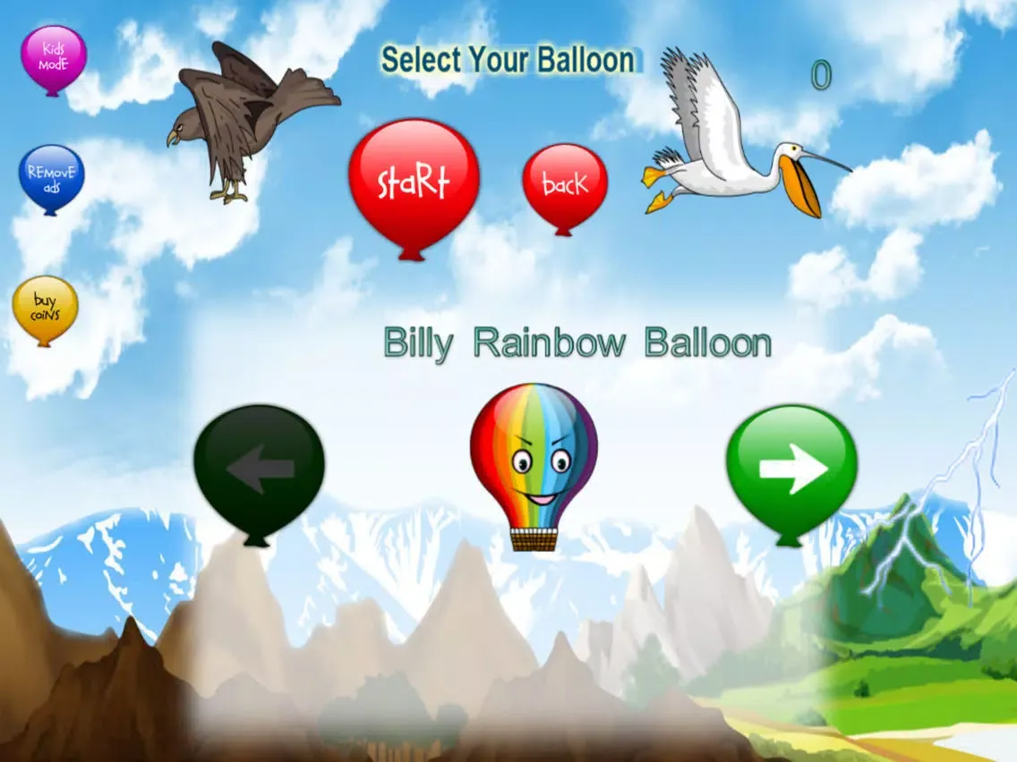 Mikenna's Balloon Adventure iPad  스크린샷