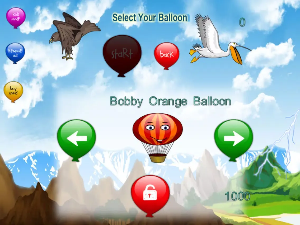 Mikenna's Balloon Adventure iPad  스크린샷