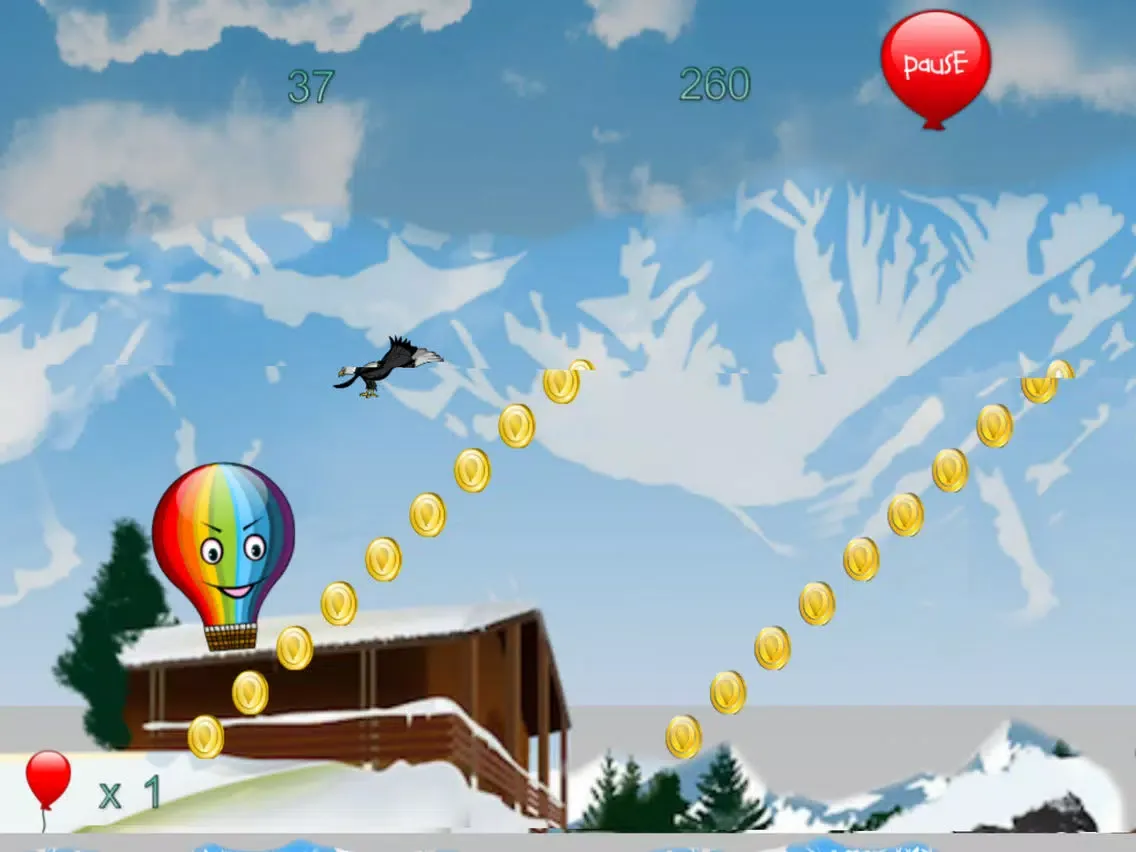 Mikenna's Balloon Adventure iPad  스크린샷