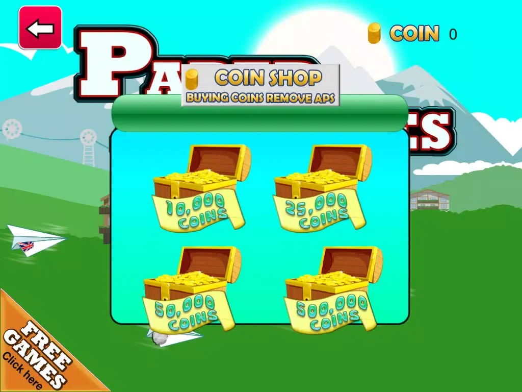 Paper Airplane Glider - Cluster Buster Free iPad  स्क्रीनशॉट