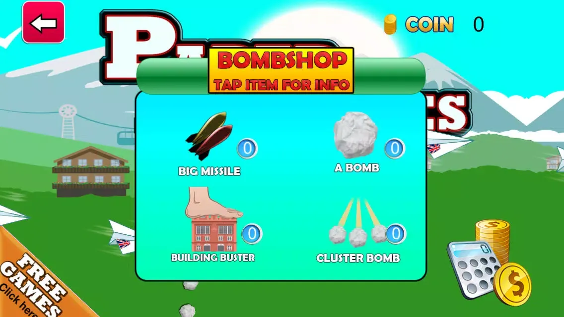 Paper Airplane Glider - Cluster Buster Free स्क्रीनशॉट