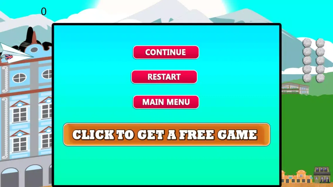 Paper Airplane Glider - Cluster Buster Free स्क्रीनशॉट
