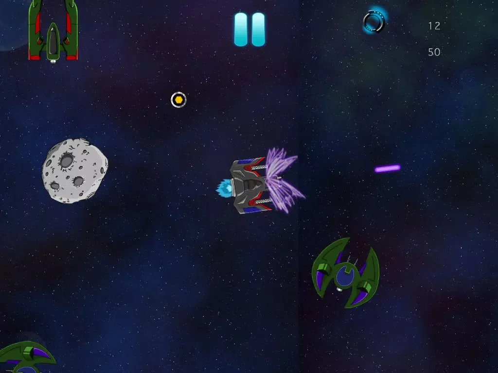 Zrzuty ekranu Space Shooter- Ridding Space of Crytons iPad 