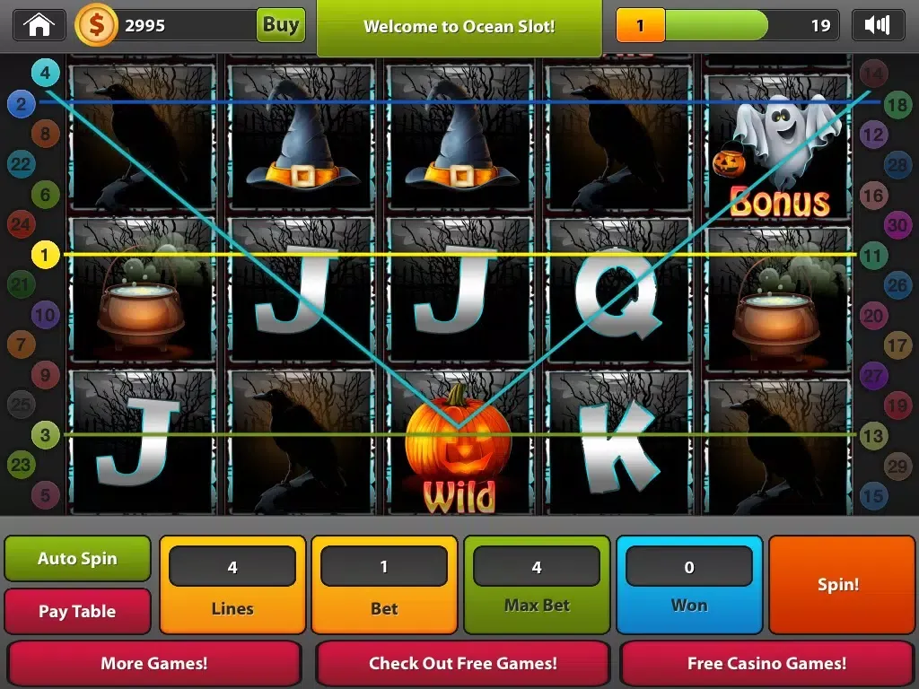 Captures d'écran de Ghost Party Halloween Slots iPad 