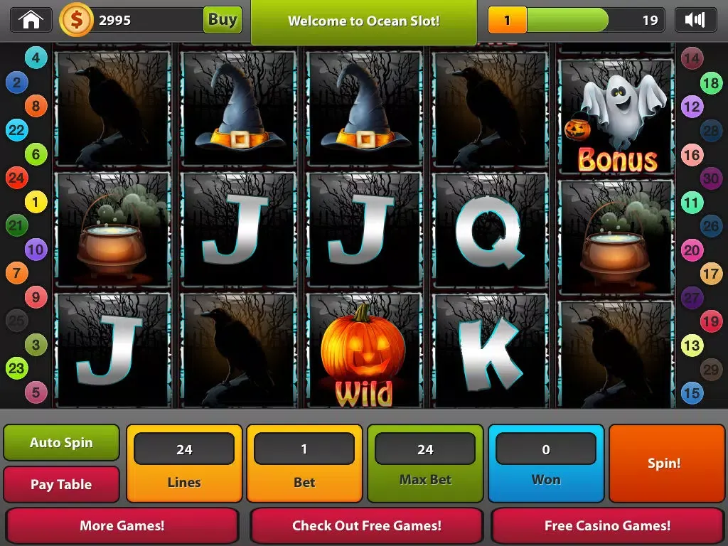 Captures d'écran de Ghost Party Halloween Slots iPad 