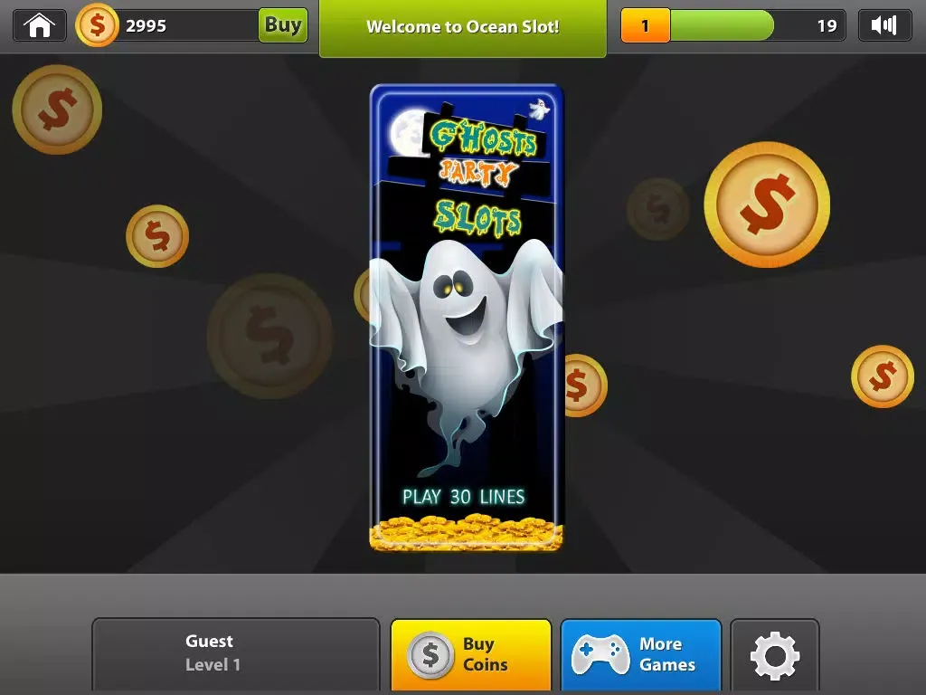 Captures d'écran de Ghost Party Halloween Slots iPad 