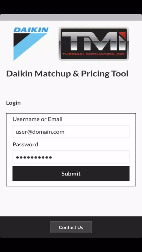 تصاویر Daikin Matchup & Pricing Tool