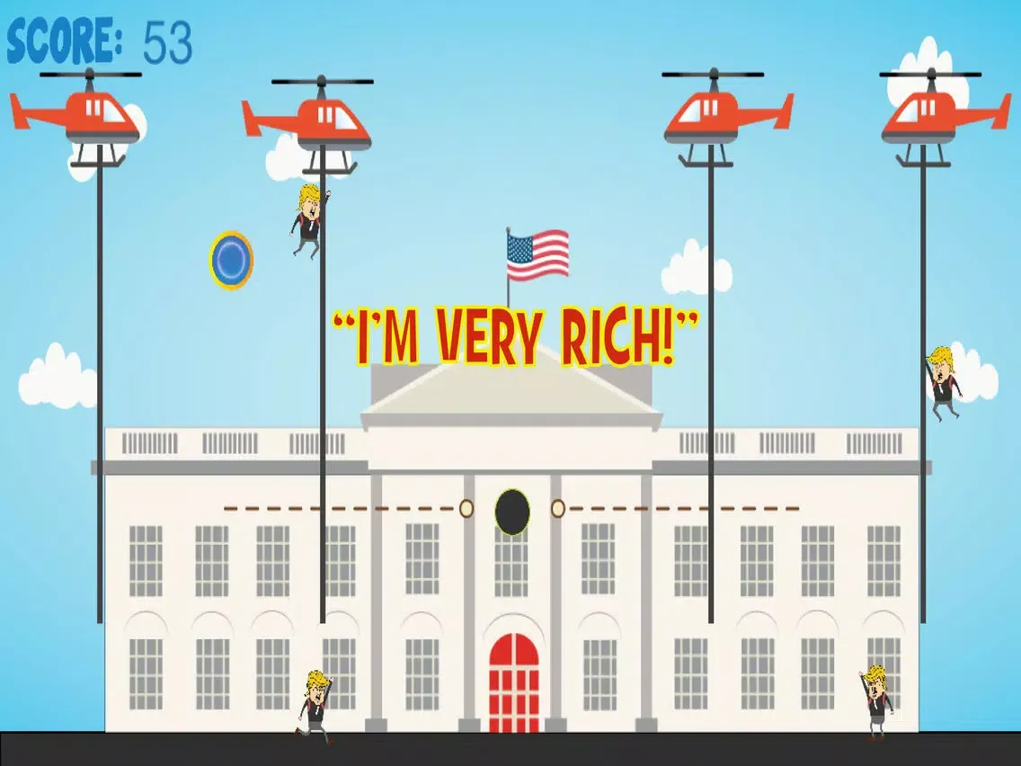 Ảnh chụp màn hình của Trump's Mission Impossible iPad 