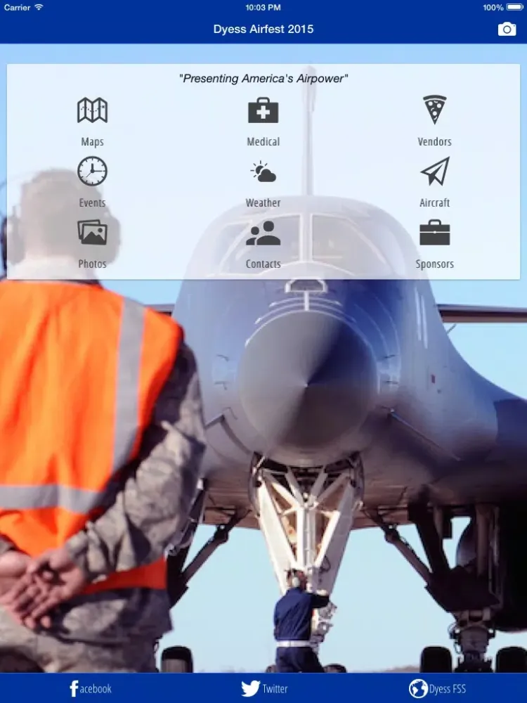 Dyess Big Country AirFest iPad  Screenshots