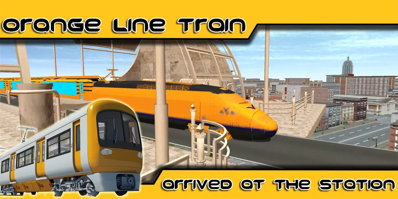 Captures d'écran de Orange Line Train