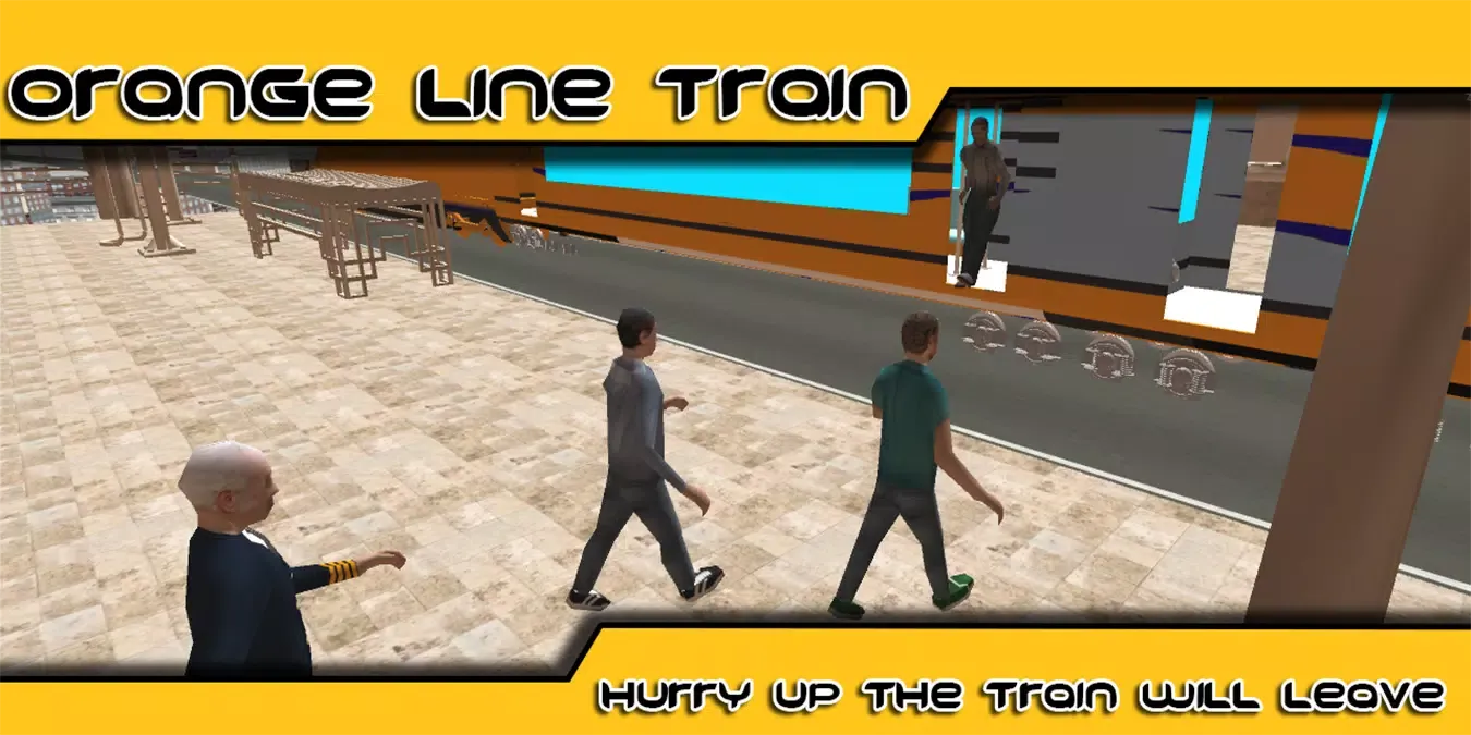 Captures d'écran de Orange Line Train