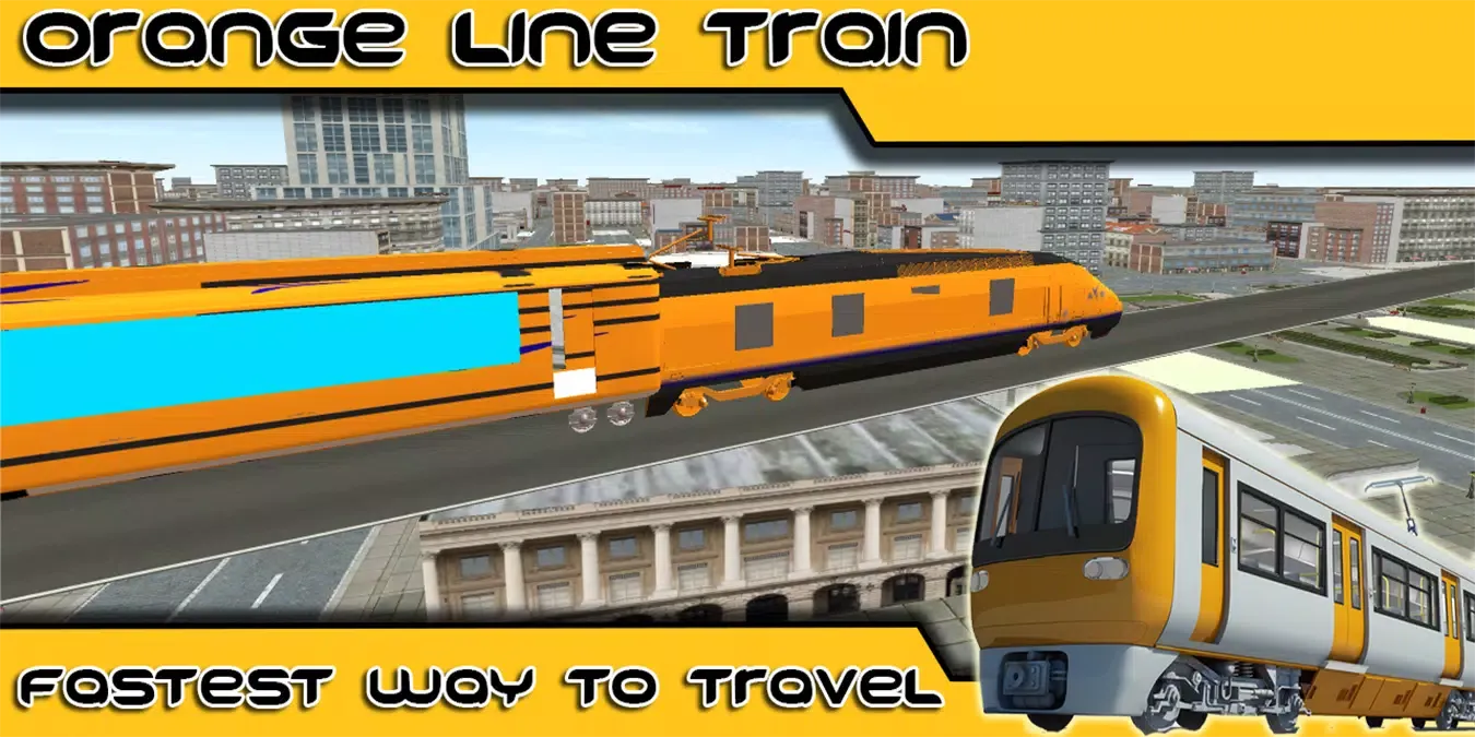 Captures d'écran de Orange Line Train