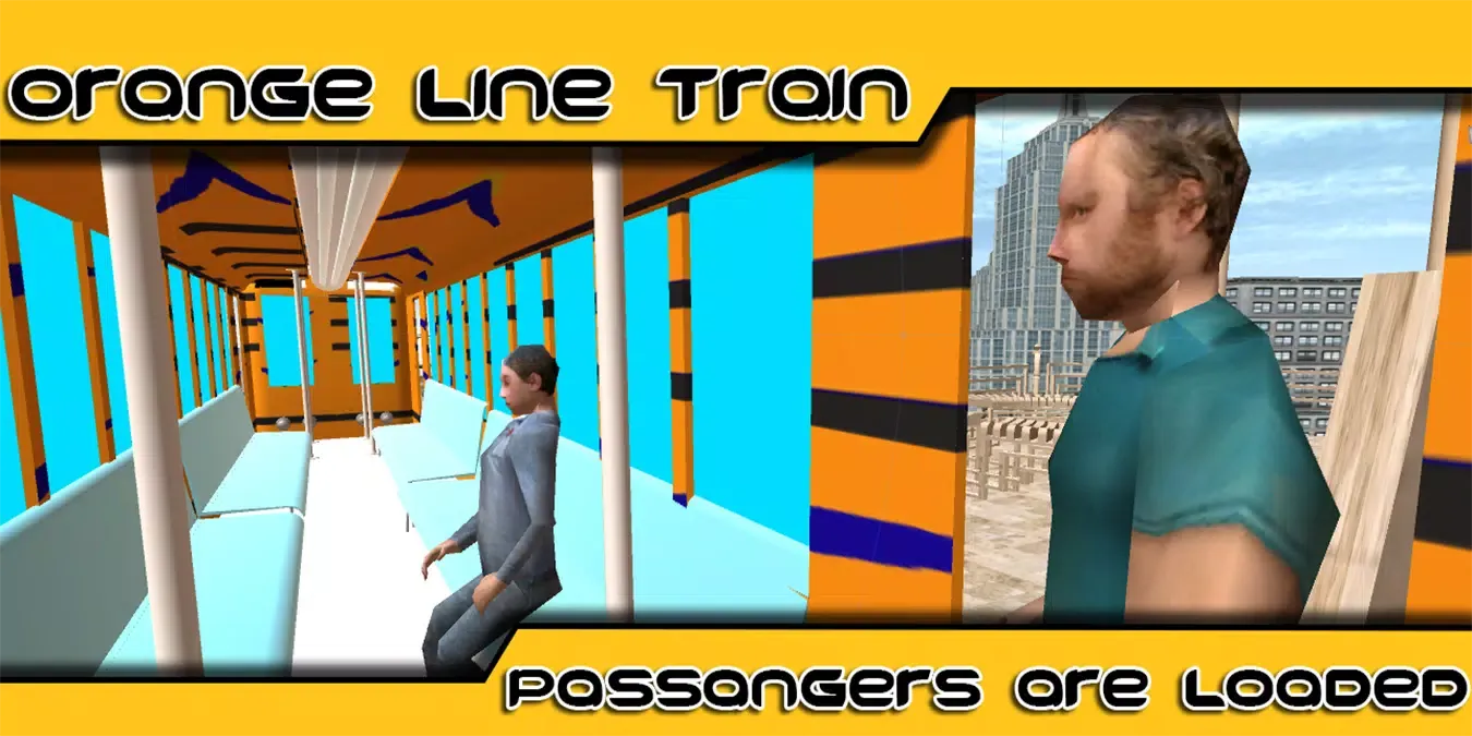 Captures d'écran de Orange Line Train