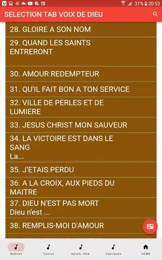 تصاویر RECUEIL DES CANTIQUES V.D.T