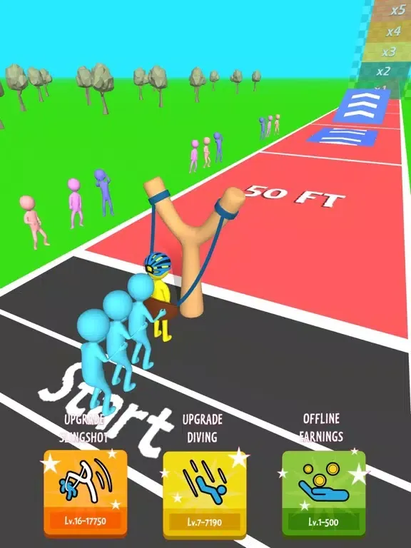 Human Slingshot iPad  স্ক্রিনশট