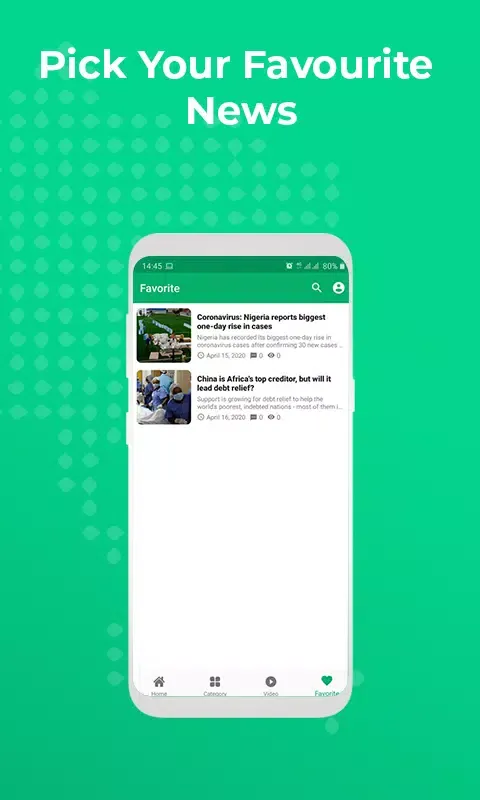 Tangkapan layar Nigeria News