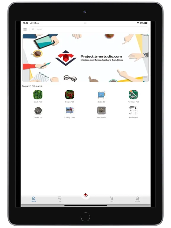 TMN Studio iPad  Ekran Görüntüleri