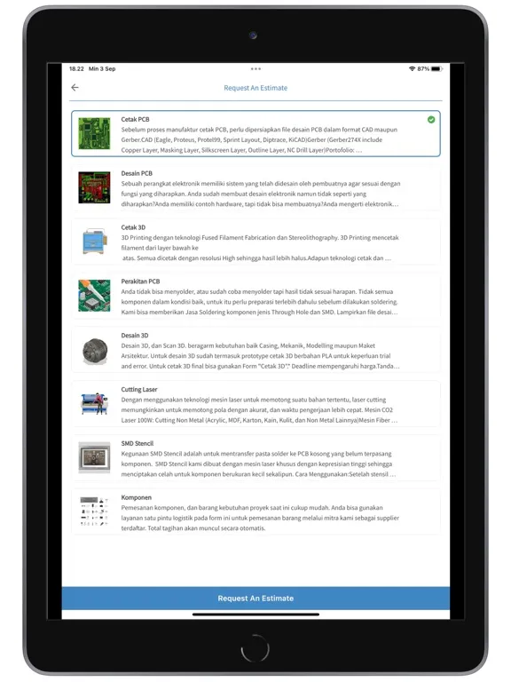 TMN Studio iPad  Ekran Görüntüleri