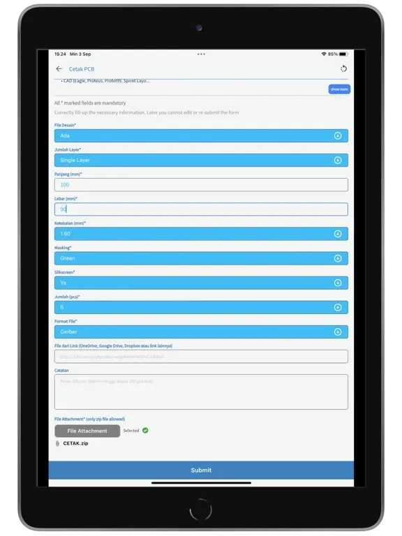 TMN Studio iPad  Ekran Görüntüleri
