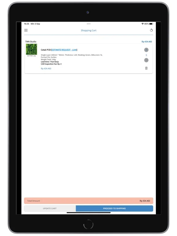 TMN Studio iPad  Ekran Görüntüleri
