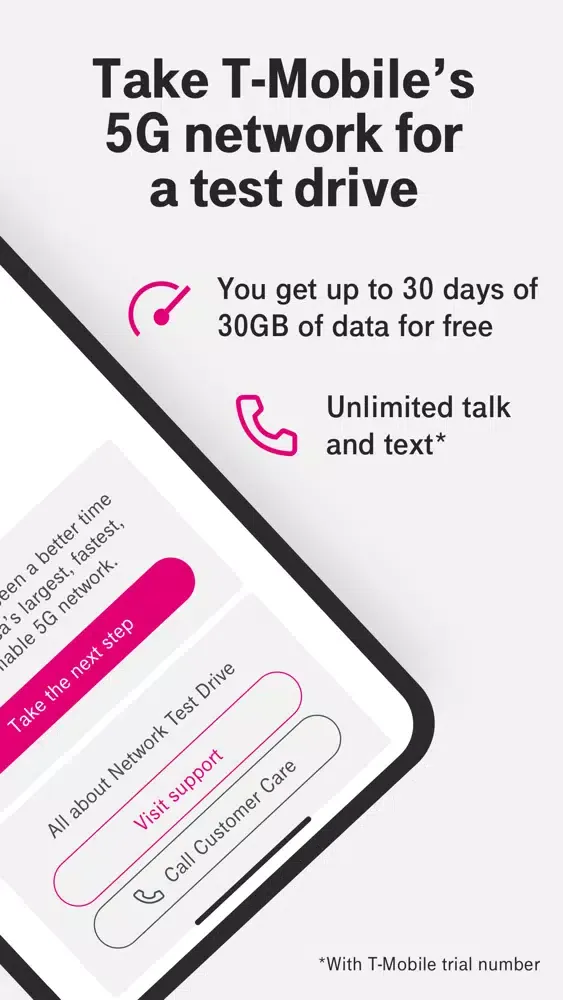 Tangkapan layar Network Test Drive