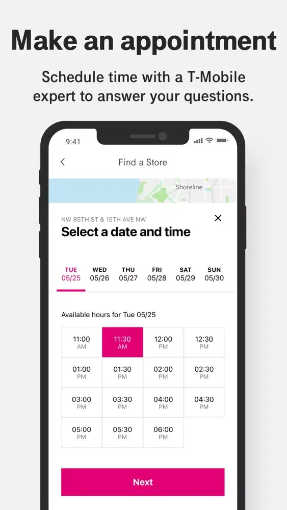 Tangkapan layar Network Test Drive