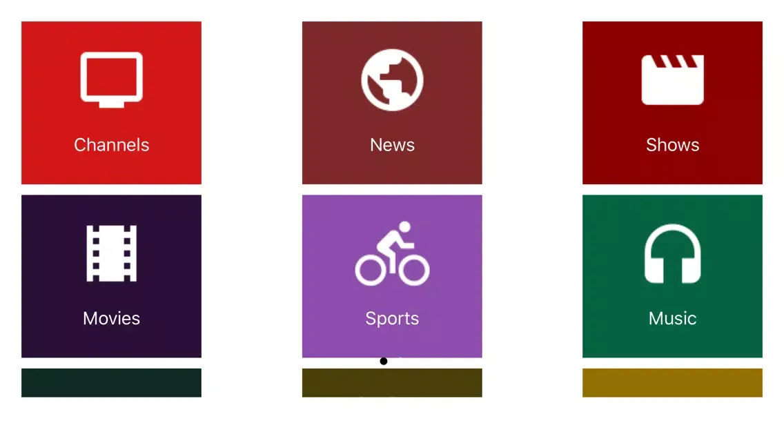 ภาพหน้าจอของ Mobdro IPTV