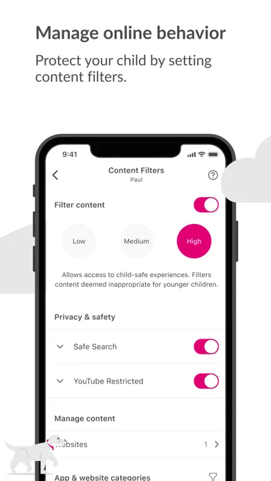 Screenshot di T-Mobile FamilyMode
