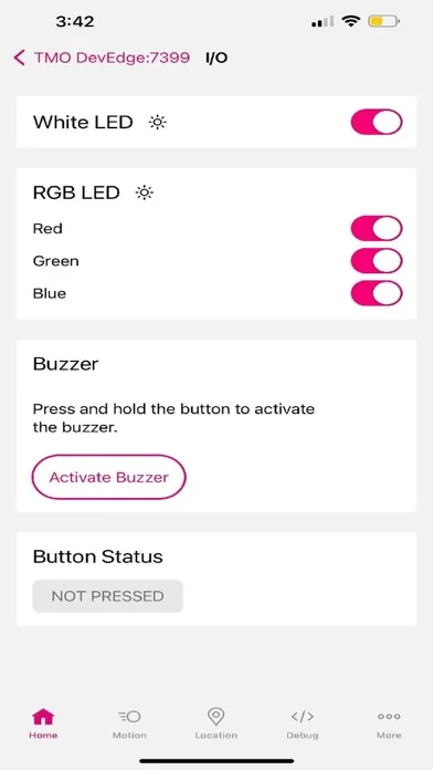 DevEdge IoT Screenshots