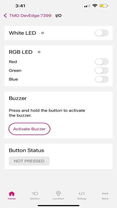 DevEdge IoT Screenshots