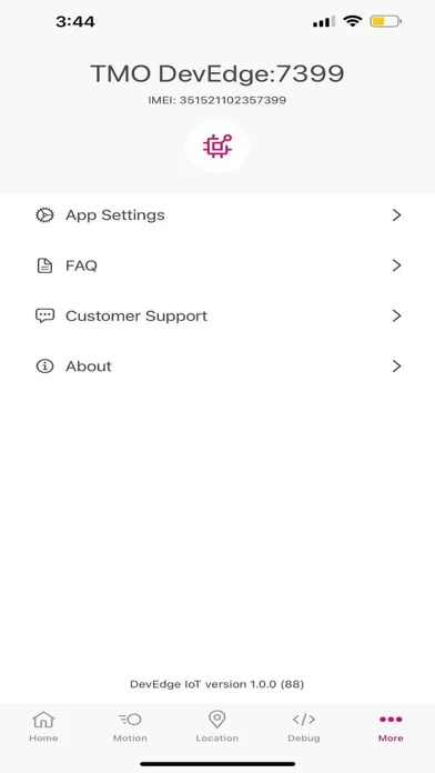 DevEdge IoT Screenshots