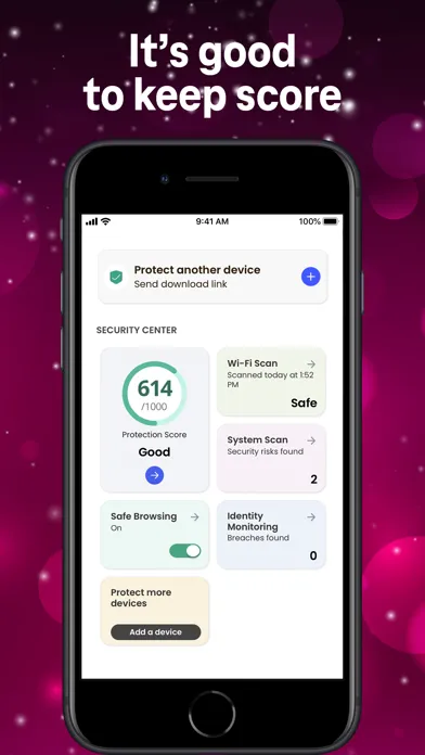 McAfee Security for T-Mobile 스크린샷