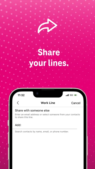 Zrzuty ekranu T-Mobile DIGITS