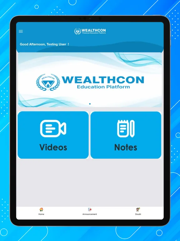 Screenshot di TMP Wealthcon iPad 