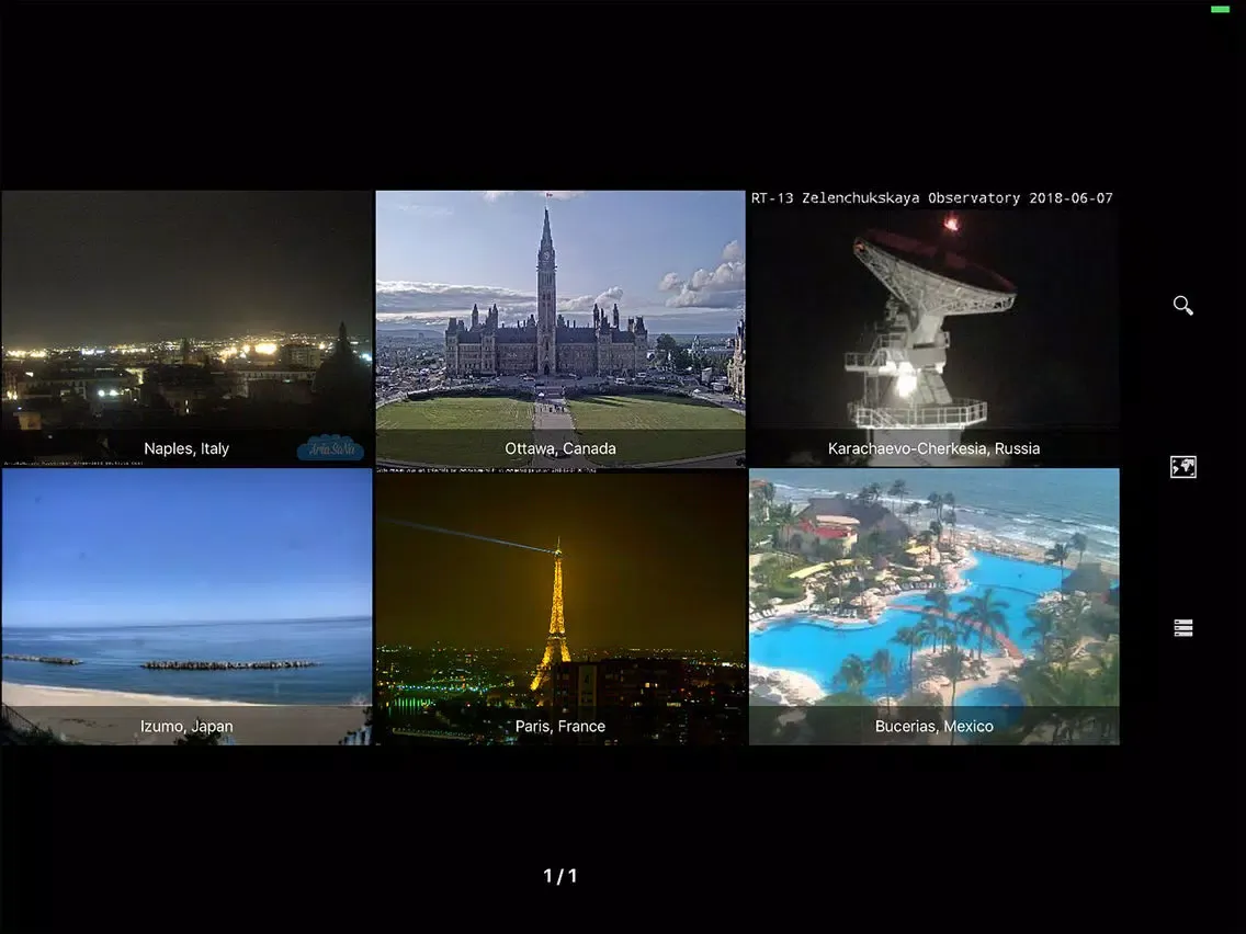 Earth Online: Live Webcams iPad  Ekran Görüntüleri