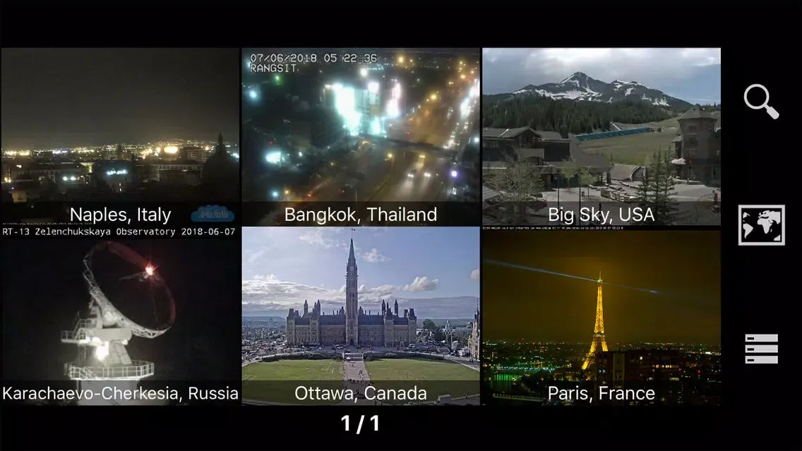 Earth Online: Live Webcams Ekran Görüntüleri