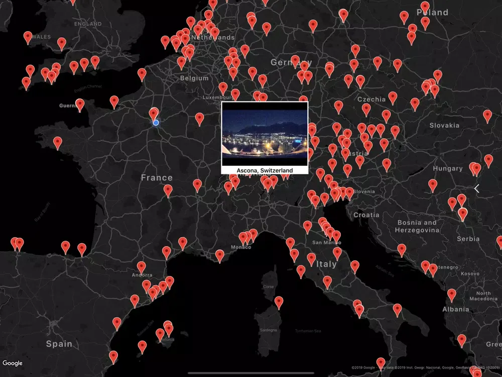 Captures d'écran de Earth Online: Live Webcams Pro iPad 