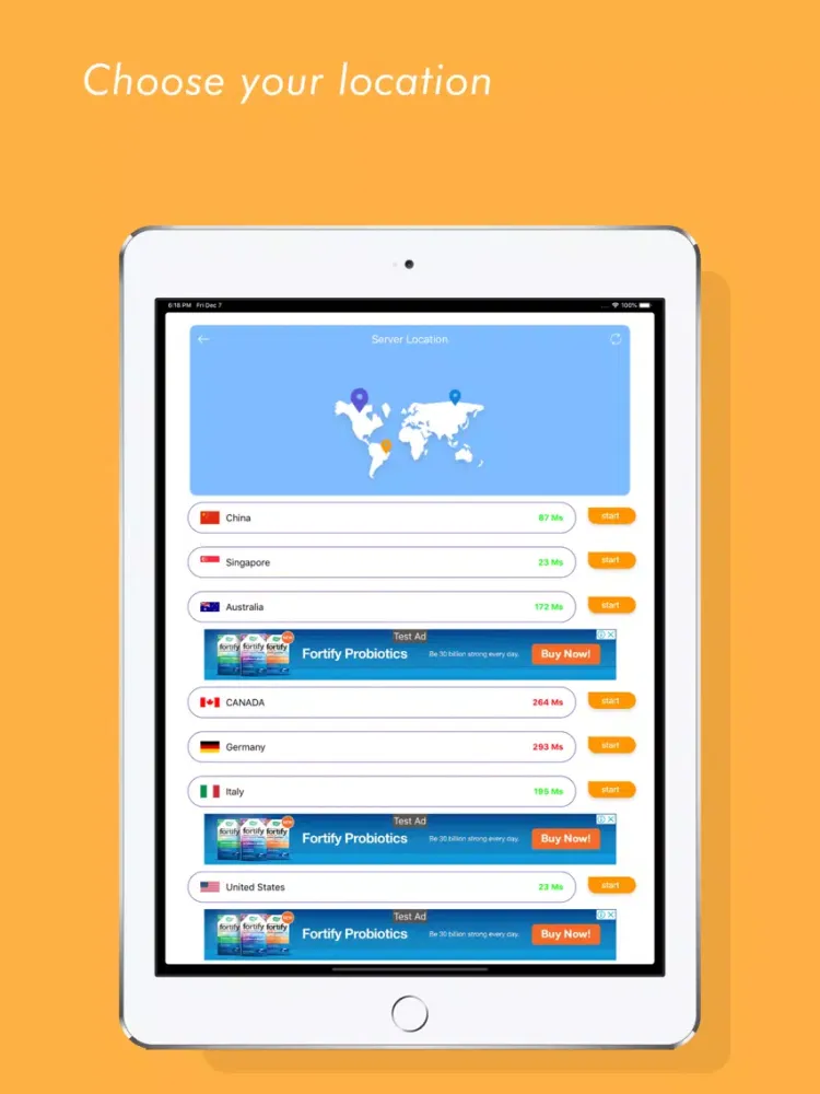 Quick Speed - Green Speed APN iPad 应用截图