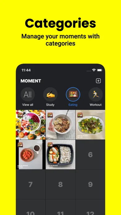 Ảnh chụp màn hình của moments - Timestamp Camera