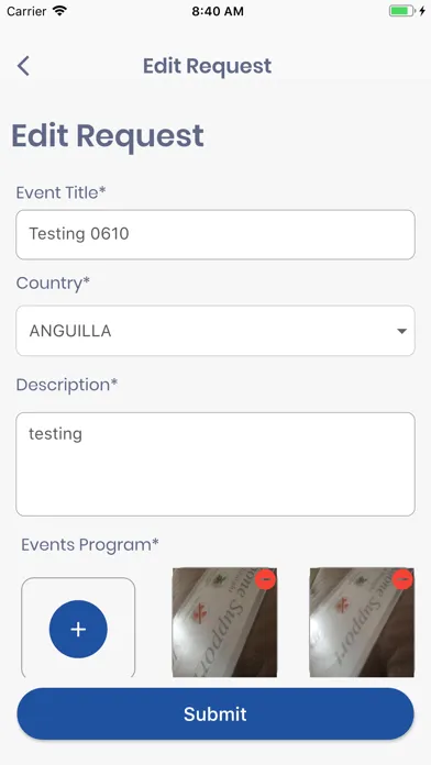 Ảnh chụp màn hình của MMA Official App