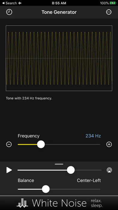 Capturas de tela do Tone Generator: Audio Sound Hz